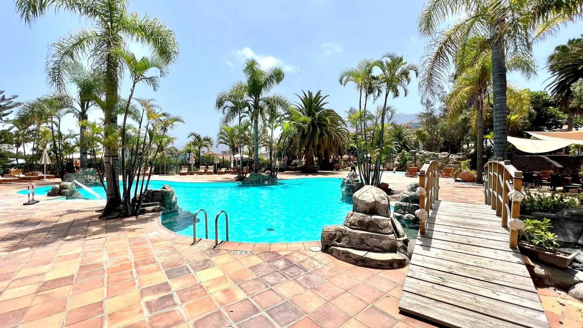 Apto. Con Gran Terraza Con Vista Al Mar Y Piscina Los Realejos 0*,